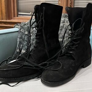 DRAFT Guidi lace up boots